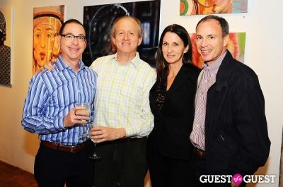 peter traberman in Billy Norwich, Gillian Hearst and the Sanctuary Hotel host party for artist Garrett Chingery