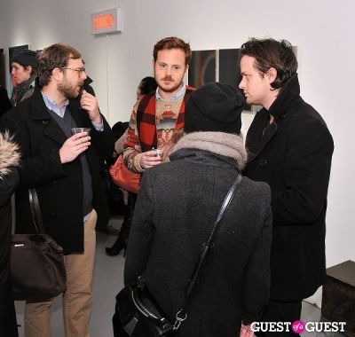 david harper in Retrospect exhibition opening at Charles Bank Gallery