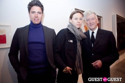 david lynch in David Lynch 'Naming' Opening Reception
