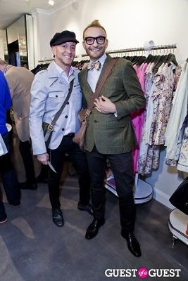 davide torchio in The Well Coiffed Closet and Cynthia Rowley Spring Styling Event