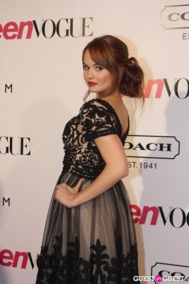 debby ryan in 9th Annual Teen Vogue 'Young Hollywood' Party Sponsored by Coach (At Paramount Studios New York City Street Back Lot)