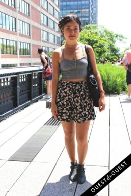 deborah hsu in High Line Street Style 2015