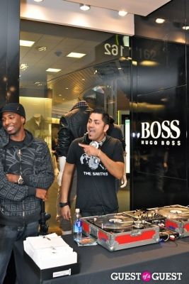deejay hem in Hugo Boss "Boss Store" Opening
