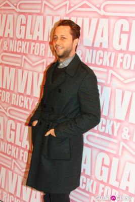 derek blasberg in MAC Viva Glam Launch with Nicki Minaj and Ricky Martin