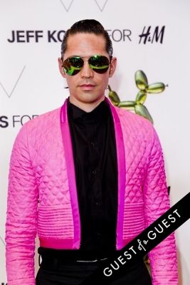 di mondo in Jeff Koons for H&M Launch Party