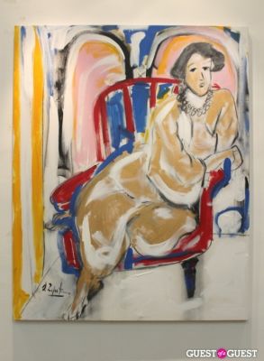domingo zapata in Domingo Zapata Presents 'A Nod to Matisse' at LAB ART Gallery