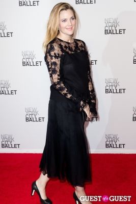 drew barrymore in New York City Ballet's Fall Gala