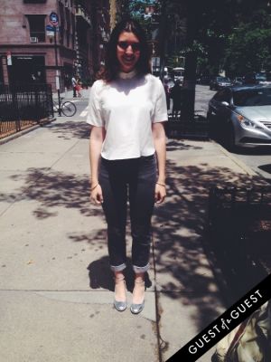 elizabeth goodspeed in Summer 2014 NYC Street Style