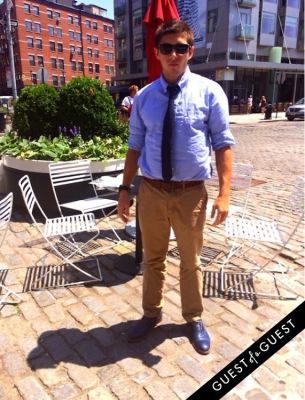 elliot gertner in Summer 2014 NYC Street Style