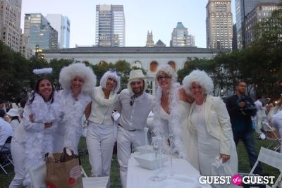 christian charapata in Diner en Blanc NYC 2013