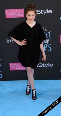 emma kenney in The Fault In Our Stars Premiere