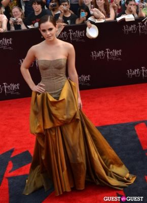 emma watson in Harry Potter And The Deathly Hallows Part 2 New York Premiere