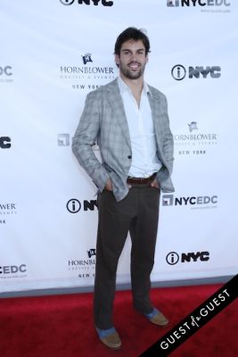 eric decker in Hornblower Re-Dedication & Christening at South Seaport's Pier 15