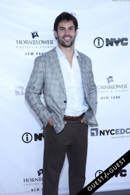 eric decker in Hornblower Re-Dedication & Christening at South Seaport's Pier 15