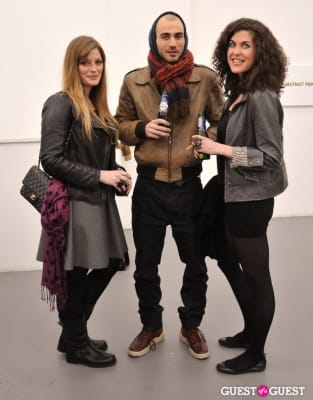 eva fedderly in Allen Grubesic - Concept exhibition opening at Charles Bank Gallery