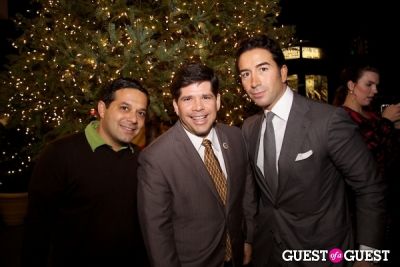 frank naccarat in Strazzullo Law Firm annual Christmas Tree Lighting