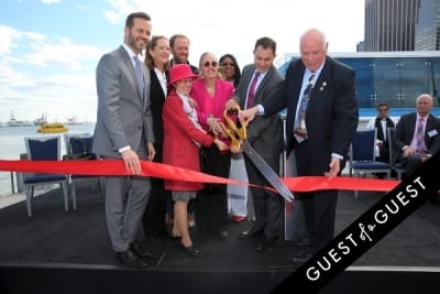 zachary smith in Hornblower Re-Dedication & Christening at South Seaport's Pier 15