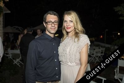 denise krimershmoys in The Untitled Magazine Hamptons Summer Party Hosted By Indira Cesarine & Phillip Bloch