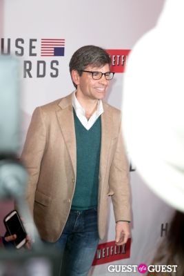george stephanopoulos in Netflix Presents the House of Cards NYC Premiere