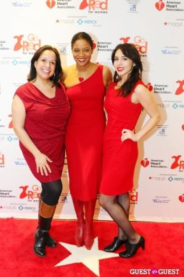 gesselle carradero in The 2013 American Heart Association New York City Go Red For Women Luncheon