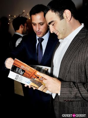 gilad azaria in Luxury Listings NYC launch party at Tui Lifestyle Showroom