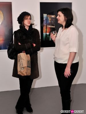 gina fraone in Garrett Pruter - Mixed Signals exhibition opening
