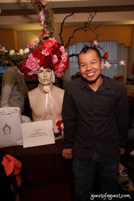 golf srithamrong in VCNY - Tulips & Pansies- A Headdress Affair - Runway and Backstage
