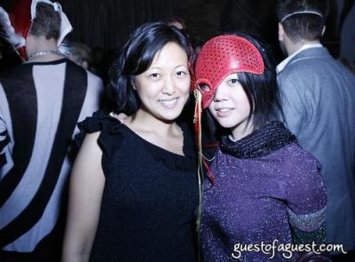 andrea chung in Lydia Hearst's Masquerade Party 