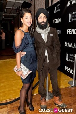 hannah bronfman in 18th Annual Artwalk NY Benefiting Coalition for the Homeless