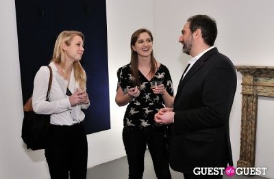 hillary smith in Retrospect exhibition opening at Charles Bank Gallery