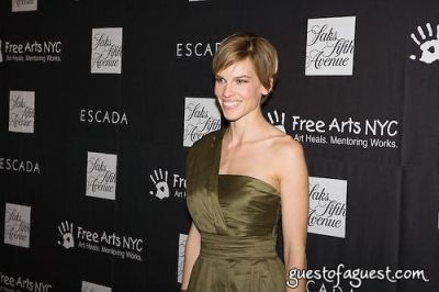 hillary swank in Escada Event at Saks Fifth Avenue