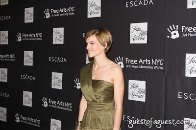 hillary swank in Escada Event at Saks Fifth Avenue