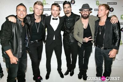 brian littrell in Tyler Shields and The Backstreet Boys present In A World Like This Opening Exhibition