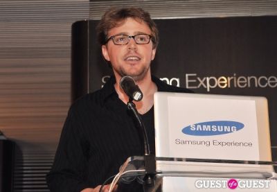 jacob slevin in IDNY at the Samsung Experience
