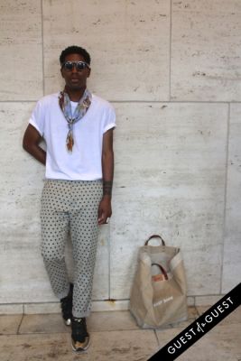jamal jackson in NYFW Style From the Tents: Street Style Day 3