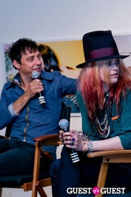 alison mosshart in ARTIST TALK: The Kills and Kenneth Cappello Moderated by Kate Lanphear