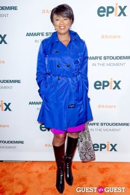 janice huff in Amar'e Stoudemire In The Moment Premiere