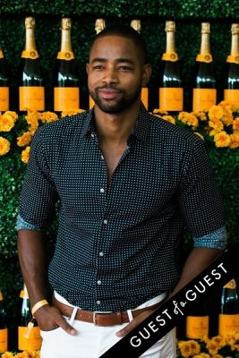 jay ellis in The Sixth Annual Veuve Clicquot Polo Classic Red Carpet