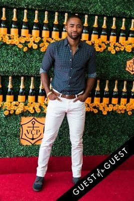 jay ellis in The Sixth Annual Veuve Clicquot Polo Classic Red Carpet
