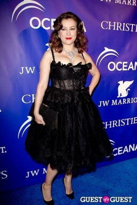 jennifer tilly in Oceana's Inaugural Ball at Christie's