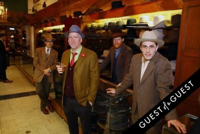 jerry dickerson in Stetson and JJ Hat Center Celebrate Old New York with Just Another, One Dapper Street, and The Metro Man