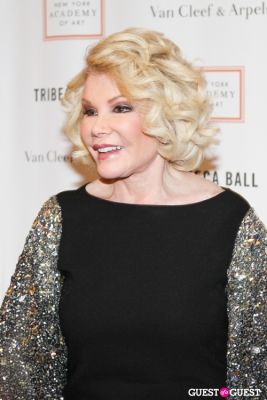 joan rivers in New York Academy of Art's 2013 Tribeca Ball
