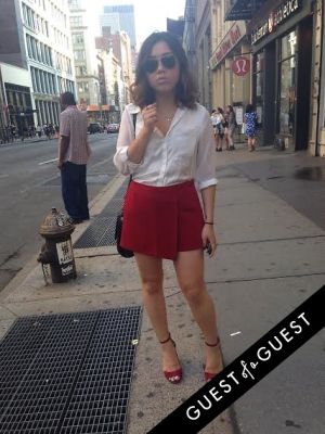 jocelyn wong in Summer 2014 NYC Street Style