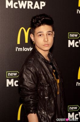 josh milan in McDonald's Premium McWrap Launch With John Martin and Tyga Performance