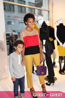 solange knowles in I.N.C Fall 2011 Launch Party