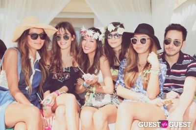 dani song in Lacoste L!ve 4th Annual Desert Pool Party (Sunday)