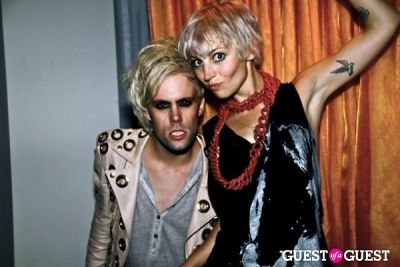 justin tranter in Semi Precious Weapons After Party.