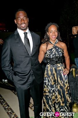 justin tuck in New Yorkers for Children 2012 Fall Gala