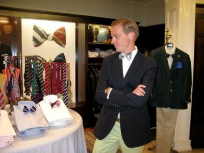 k. cooper-ray in Social Primer for Brooks Brothers Launch