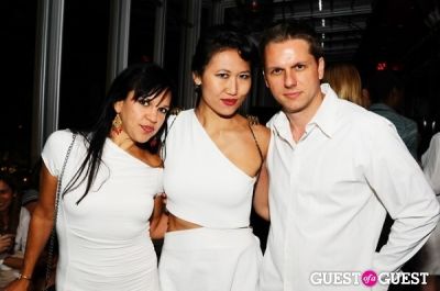 karen ko in The King Collective and ModelKarma present The End Of NYFW - White Party
